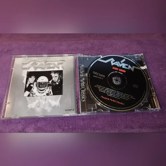 RAVEN cd STAY HARD 1998 Mayhem Records